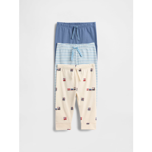 Baby First Favorites Organic Cotton Pull-On Pants (Multi-Pack)