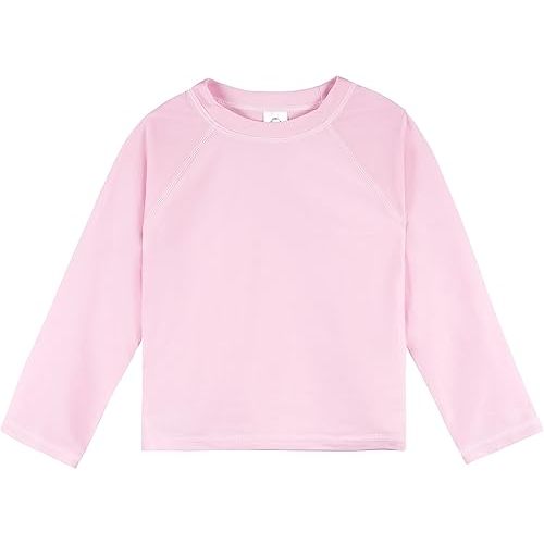 Gerber Unisex Baby Toddler UPF 50+ Long Sleeve Rashguard Swim Shirt