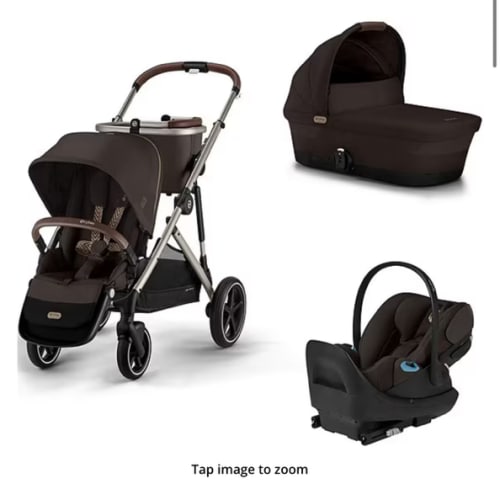 Cybex Gazelle S Stroller + Gazelle S Cot + Cloud G Pro Travel System