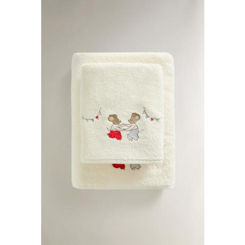 KIDS MICE TOWEL - Light beige | ZARA United States