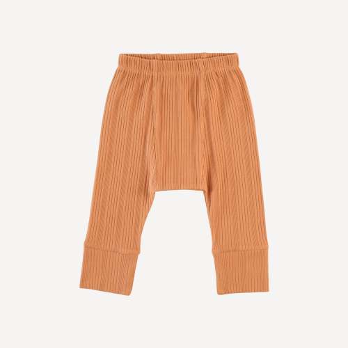 classic panda pant | butterum | organic cotton multi rib – kate quinn