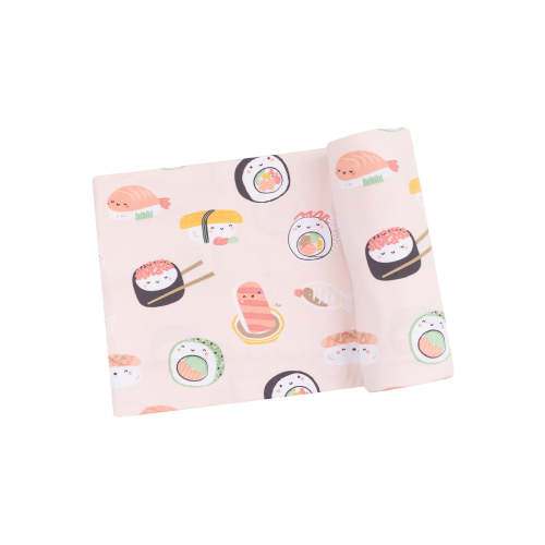 Stretch Swaddle, Sushi Pink