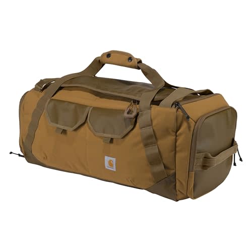 Carhartt Heavy Haul Utility Duffel Bag's, Water-Resistant Packable Bag for Jobsite, Gym, and Travel