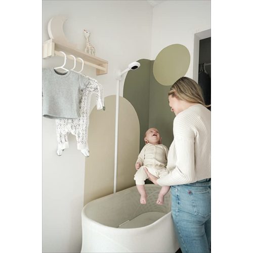 Nanit Flex Multi-Stand – Travel Baby Monitor Accessory, White & Travel Case – Protective Hard Shell Carrying Case Pro Baby Monitor and Multi-Stand Travel Accessory, Green