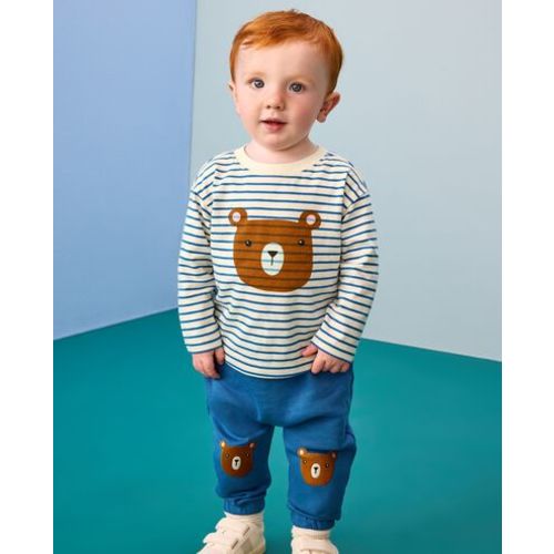 Baby Long Sleeve T-Shirt & French Terry Pants Set