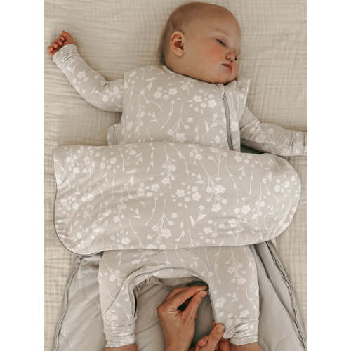 Magnolia Light Taupe 2.5 TOG Bamboo Viscose Sleep Sack | günamüna