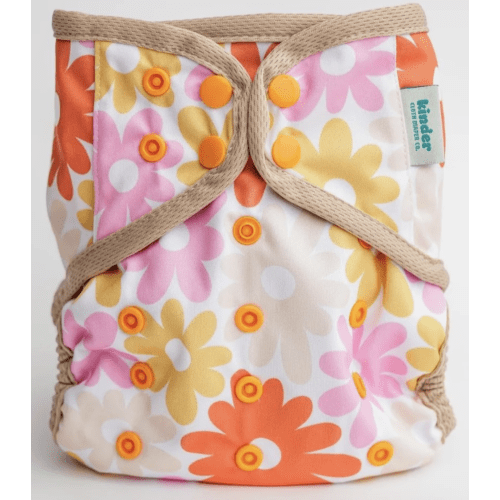 Patterned Wipeable Cloth Diaper Cover, Grows with your Baby