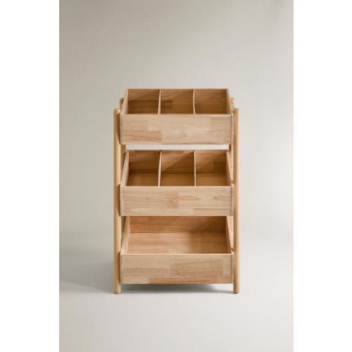 CHILDREN'S DRAWER SHELF UNIT