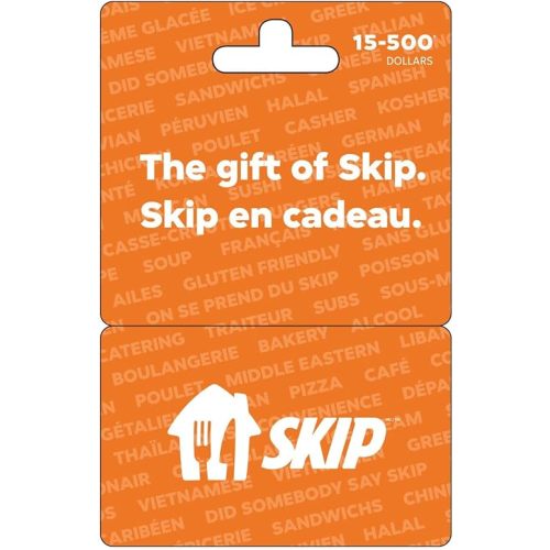 Skip Physical Gift Card - $50