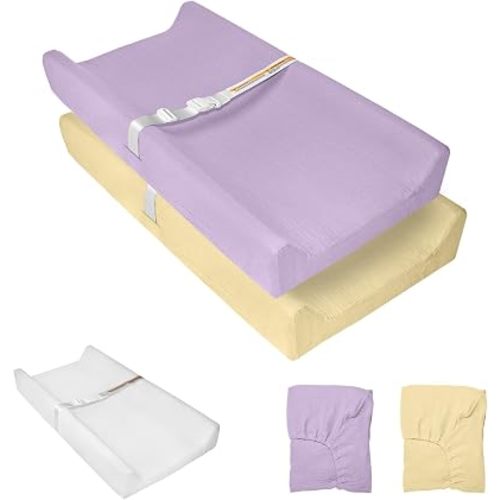 Muslin Baby Changing Pad with 2 Pack Covers