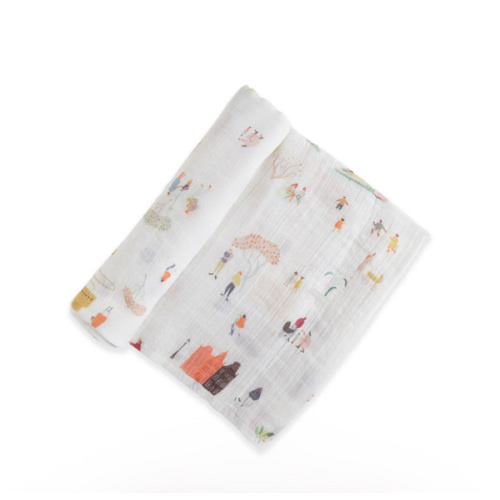 Organic Cotton Muslin Swaddle