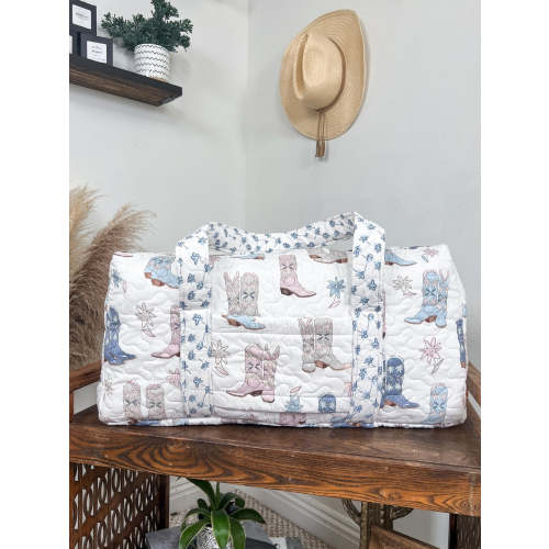 Sheridan Quilted Duffel Bag – Lunabelle West