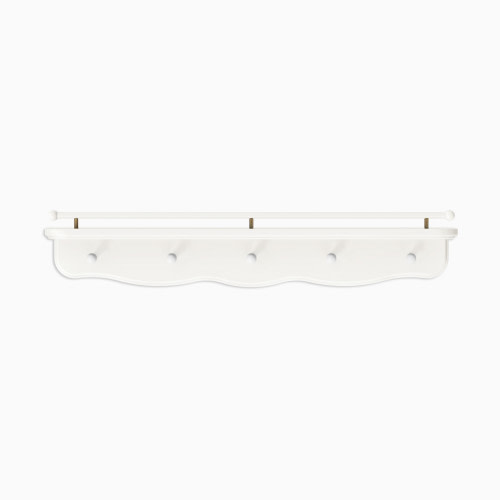 Namesake Liberty 31" Wall Shelf with Hooks - Warm White