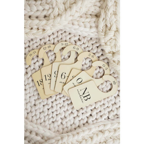 Wooden Nursery Closet Dividers | Classic