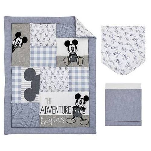 Disney's Mickey Mouse Call Me Mickey 3-Piece Crib Bedding Set
