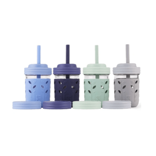 8oz Glass Mason Jar Drinking Tumblers + Food Storage