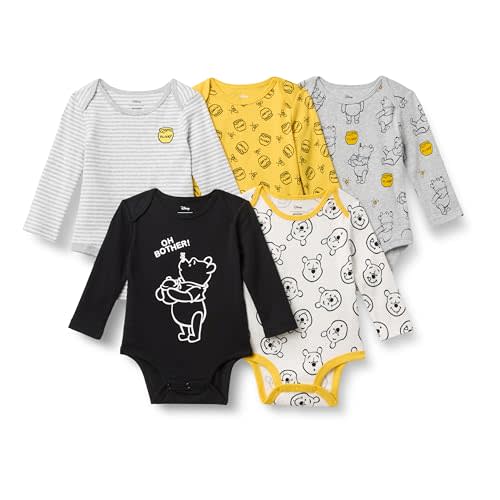 Amazon Essentials unisex-baby Long-Sleeve Bodysuits