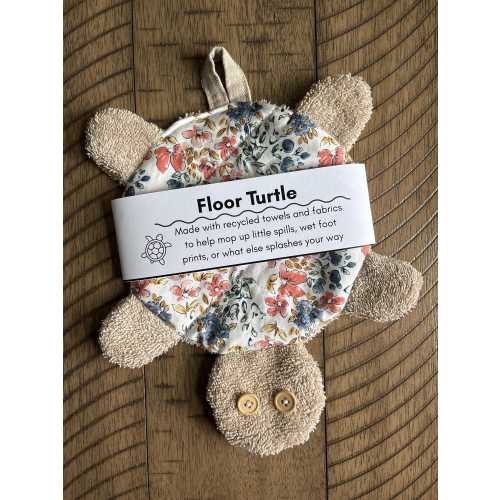 Floor turtle towel