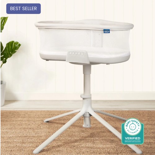 HALO - BassiNest Soothing Swivel Sleeper 3.0S - white/grey