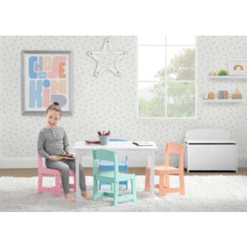 MySize Kids Table with 4 Chairs