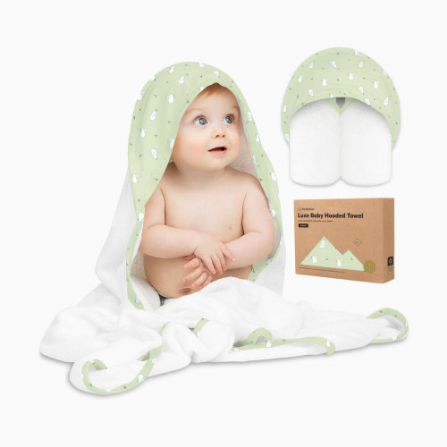KeaBabies Luxe Hooded Towel - Bunnies