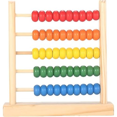 MAGIKON Miniature Counting Frame,5 Rows,Learning Mathematics Abacus