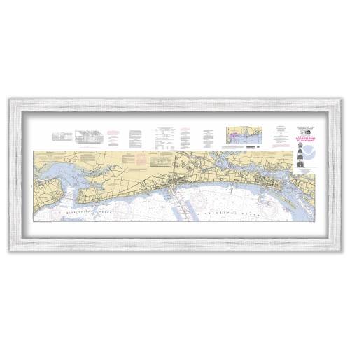 BILOXI and GULPORT, Mississippi - 2012 Nautical Chart