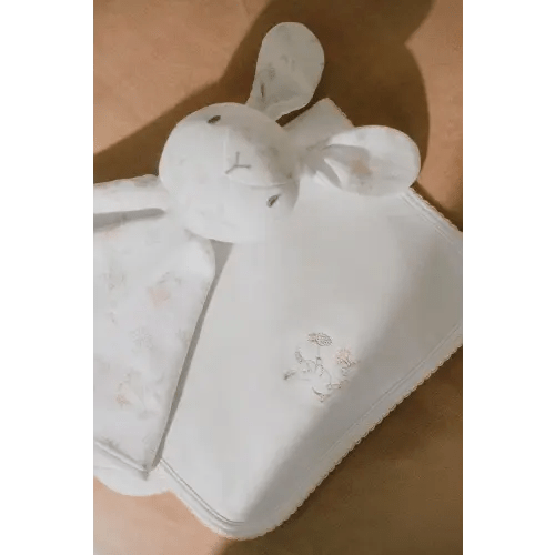 Babycottons Bunny Burp Cloths 2-Pack