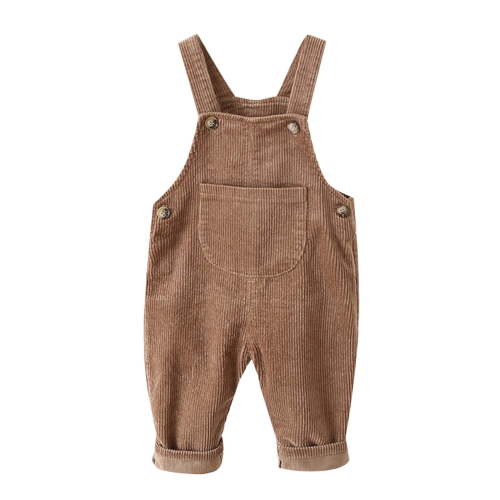 Timegard Toddler Baby Clothes Newborn Boy Girls Overalls Loose Solid Color Comfy Infant Rompers Clothing