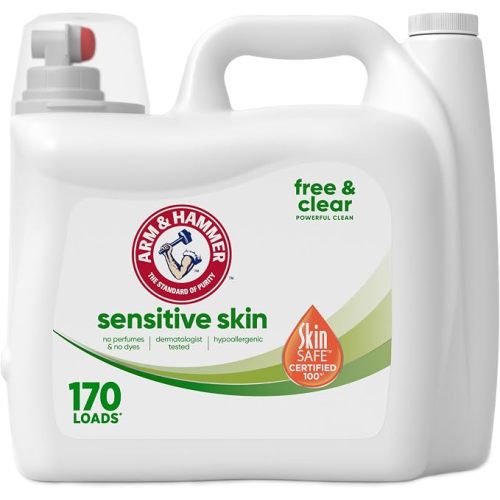 ARM & HAMMER Sensitive Skin Free & Clear Liquid Laundry Detergent