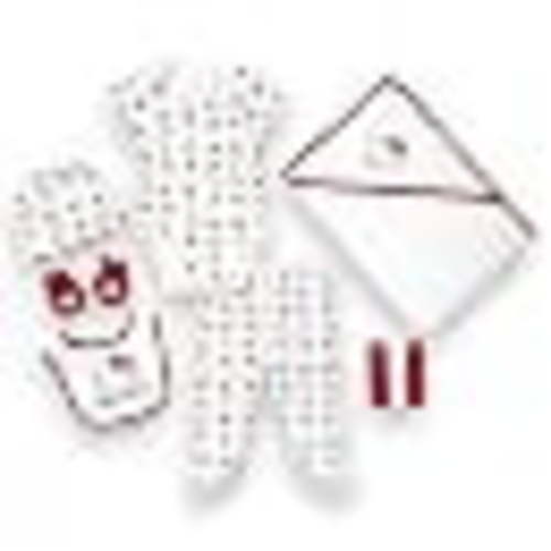 Hello Kitty Baby Girls' 10-Piece Layette Gift Set with Blanket, White, Newborn