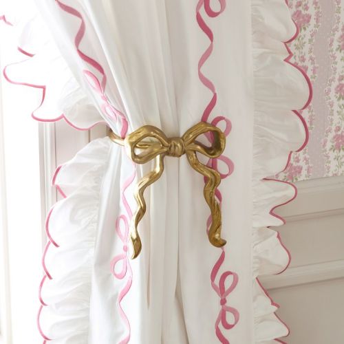 LoveShackFancy Bow Holdback, Set of 2