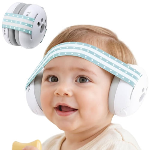Yoofoss Baby Ear Muffs Noise Protection for Infant and Babies Up to 36 Months - Noise Cancelling Headphones for Ear Protection, Sleep, Travel Baby Essentials