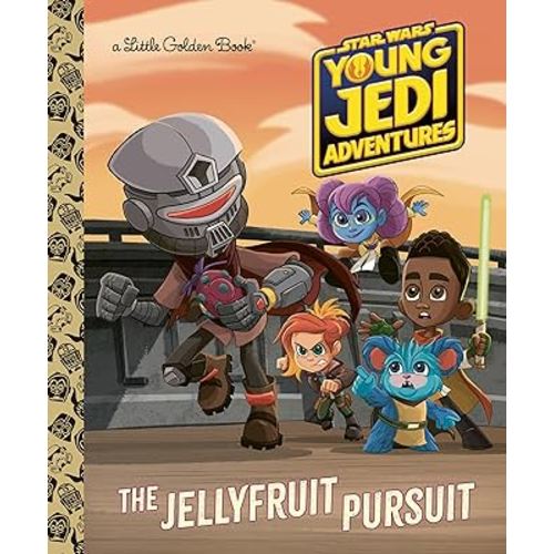 The Jellyfruit Pursuit (Star Wars: Young Jedi Adventures) (Little Golden Book)