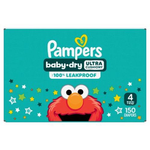 Pampers Baby Dry Diapers - (Select Size and Count)