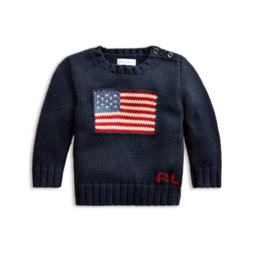 Boys' The Iconic Flag Sweater - Baby