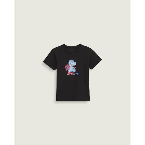 Little Kids Prehistoric Skater T-Shirt in Black | Vans size 7