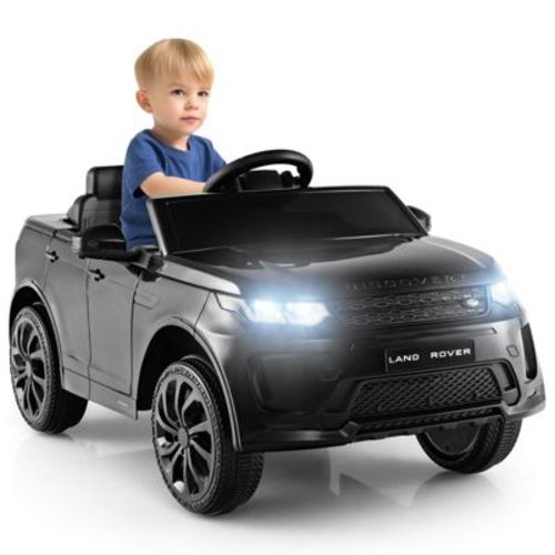 Costway 12V Kids Ride On Car Licensed Land Rover Electric Vehicle w/ Remote Control White\Black\Pink