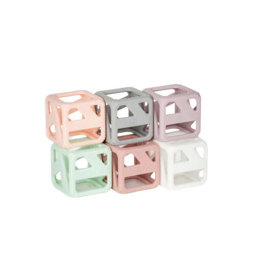 Stack N Chew Mini Cubes / Pastel