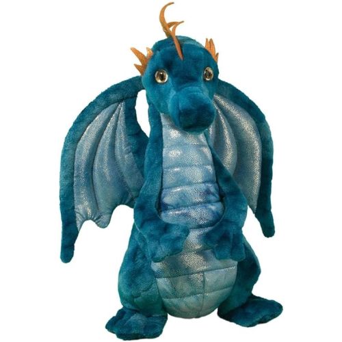 Douglas Zander Blue Dragon Plush Stuffed Animal
