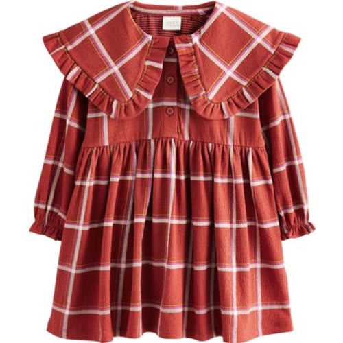 NEXT Kids' Check Collared Dress, 1.5-2Y or 2-3Y