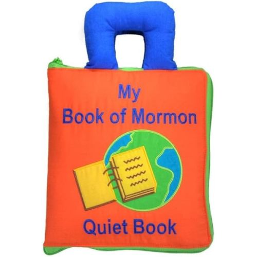 My Book of Mormon Quiet Busy Book by My Growing Season | Interactive LDS Faith Scripture Church of Jesus Christ Sacrament, Primary, Home Evening | Engaging Religious Busy Activity Cloth Toys