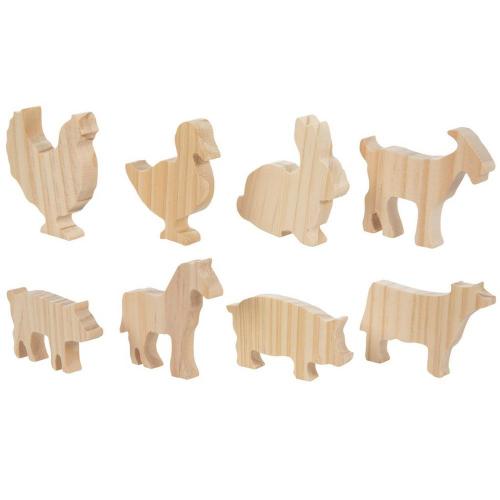 Wood Farm Animals