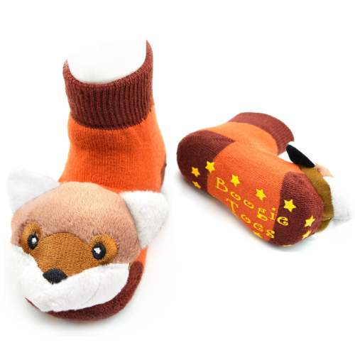 Fox Boogie Toes Rattle Socks – SOCK MAGIC