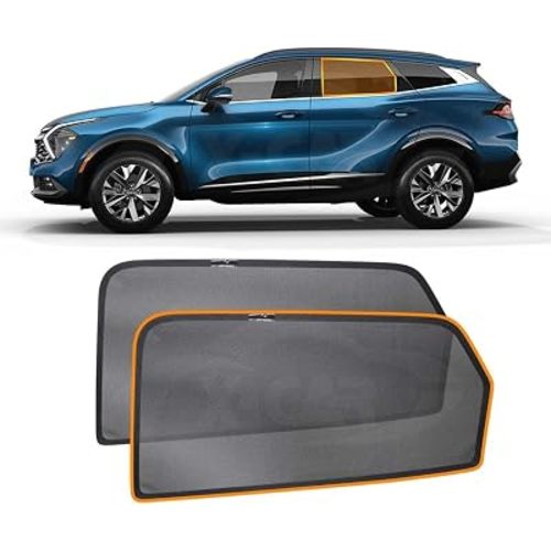 X-CAR Window Sun Shades for Kia Sportage 2021-Onwards Rear Blind Mesh SunShades Car Accessories