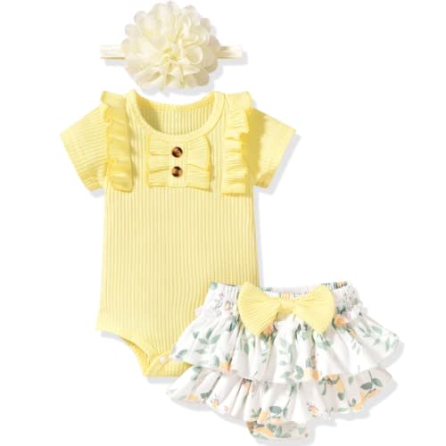 Aalizzwell Newborn Infant Baby Girls Summer Outfit