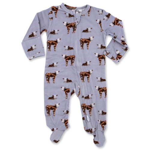 Hereford Footed Jammies – Cowkid Clothing Company