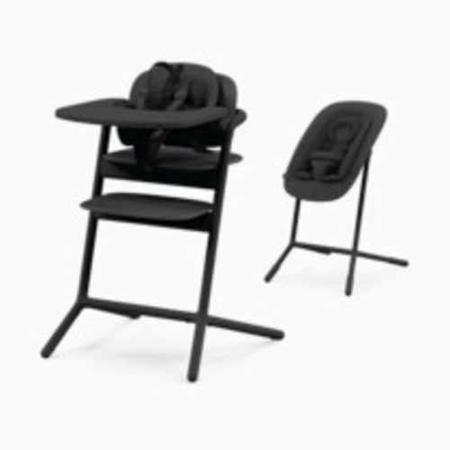 Cybex LEMO 2 High Chair 4-in-1 Set - Stunning Black