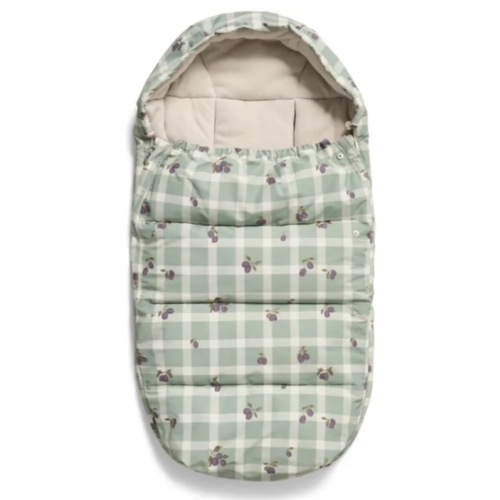 Chancellor Prune Check Footmuff | Green