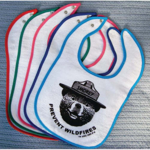 Smokey Bear's Baby Bib